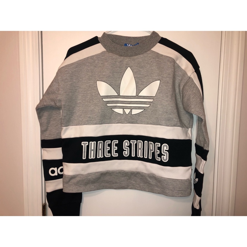 ADIDAS CROPPED SWEATSHIRT